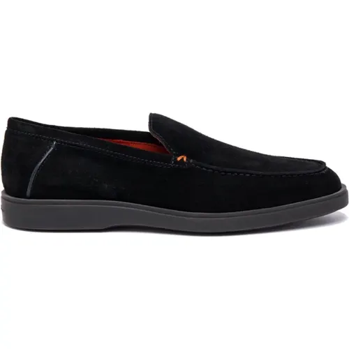 Stylish Loafers for Men , male, Sizes: 10 1/2 UK, 7 1/2 UK, 6 UK, 9 UK, 7 UK, 9 1/2 UK, 8 1/2 UK, 10 UK - Santoni - Modalova