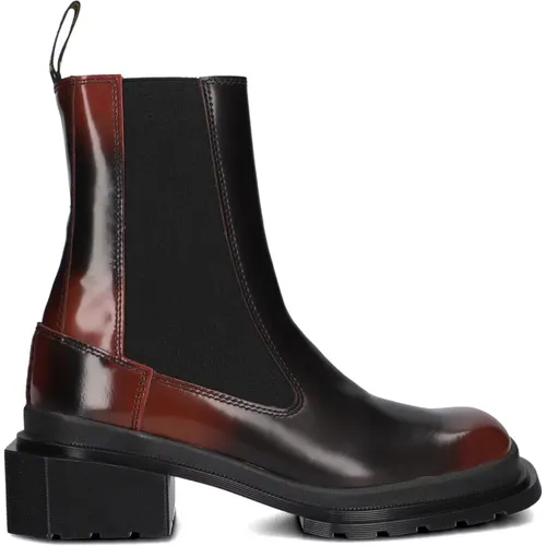 Schwarze Chelsea Boots Maybole Stil , Damen, Größe: 38 EU - Dr. Martens - Modalova