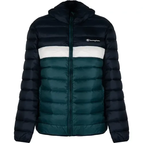 Gepolsterte Jacke mit Kapuze , Damen, Größe: 2XL - Champion - Modalova