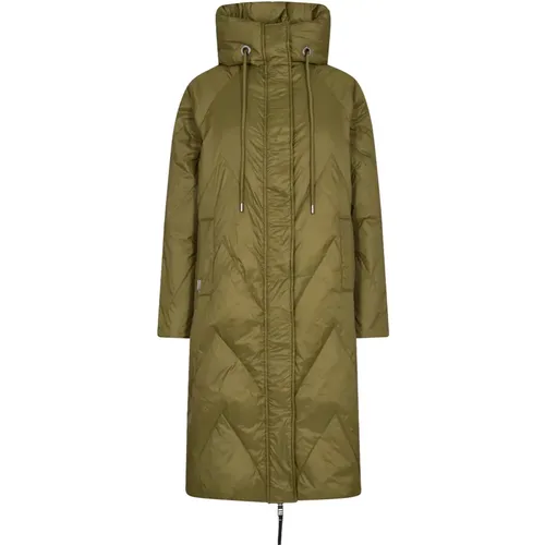 Quilted Down Jacket in Fir , female, Sizes: XL - MOS MOSH - Modalova