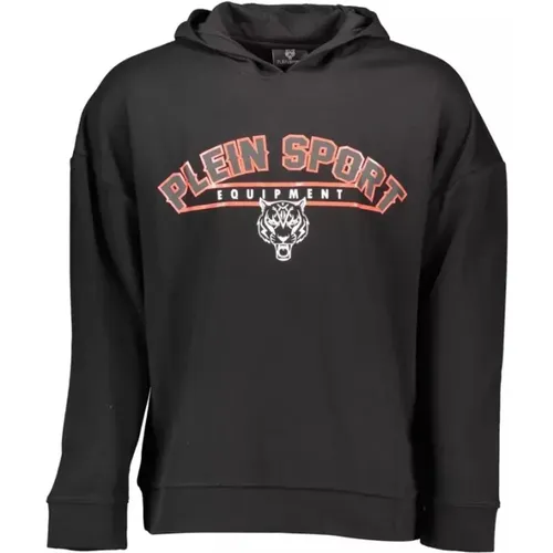 Hooded Sweatshirt with Print Detail , male, Sizes: S, 2XL, L, XL - Plein Sport - Modalova