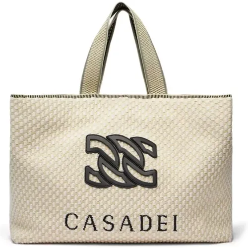 Stilvolle Große Stofftasche - Casadei - Modalova