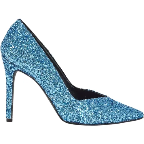 Glitter Pumps mit Glitzer , Damen, Größe: 36 EU - Silvian Heach - Modalova