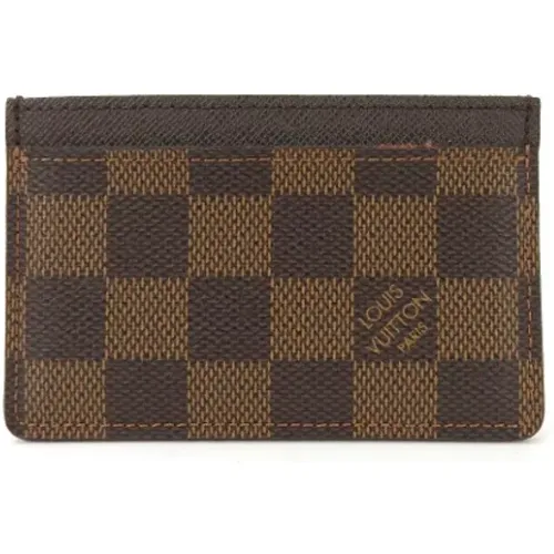 Pre-owned Leather wallets , female, Sizes: ONE SIZE - Louis Vuitton Vintage - Modalova