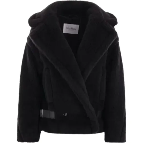 Teddy Biker Coat , female, Sizes: XS, S - Max Mara - Modalova