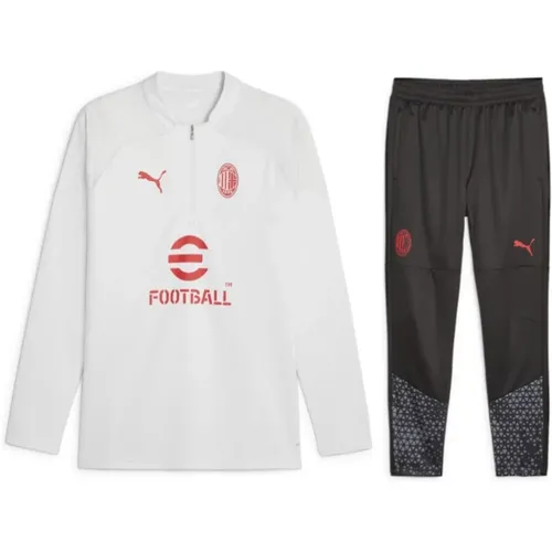 AC Milan 1/4 Zip Training Jacket Senior 2023-2024 , male, Sizes: M - Puma - Modalova
