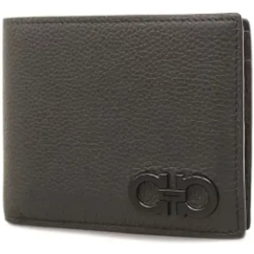 Pre-owned Leather wallets , male, Sizes: ONE SIZE - Salvatore Ferragamo Pre-owned - Modalova