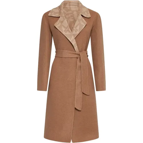 Reversible Camel Hair Coat , female, Sizes: S, 4XS, 2XS, XS, 3XS - Max Mara - Modalova