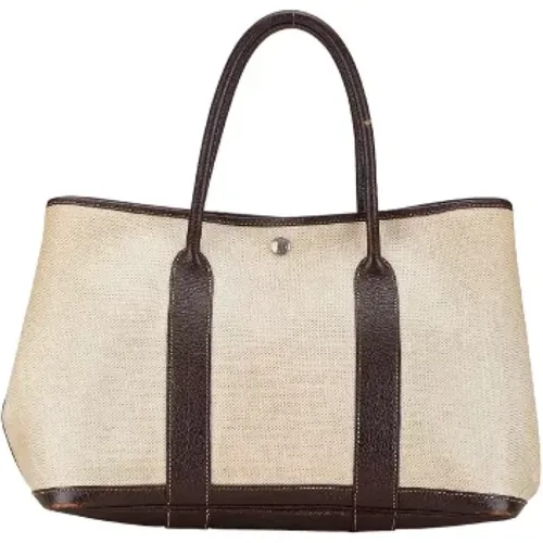 Pre-owned Canvas handbags , female, Sizes: ONE SIZE - Hermès Vintage - Modalova