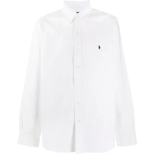 Herrenbekleidung Hemden Weiß Aw23 , Herren, Größe: S - Ralph Lauren - Modalova