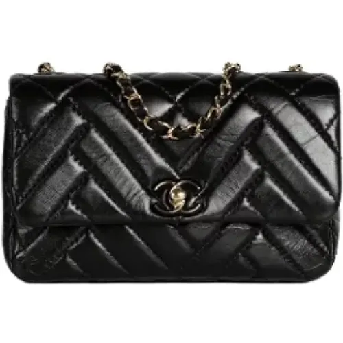 Pre-owned Leather chanel-bags , female, Sizes: ONE SIZE - Chanel Vintage - Modalova