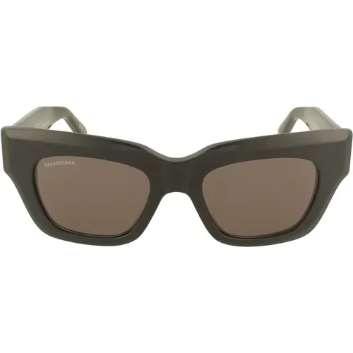 Rive Gauche D-Frame Sonnenbrille , Damen, Größe: 51 MM - Balenciaga - Modalova