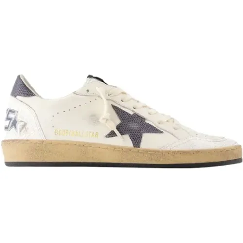 Leder sneakers , Damen, Größe: 40 EU - Golden Goose - Modalova