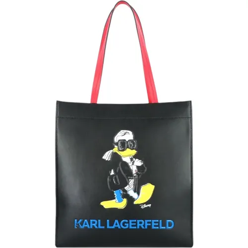 Disney Donald Duck Tote Bag , female, Sizes: ONE SIZE - Karl Lagerfeld - Modalova
