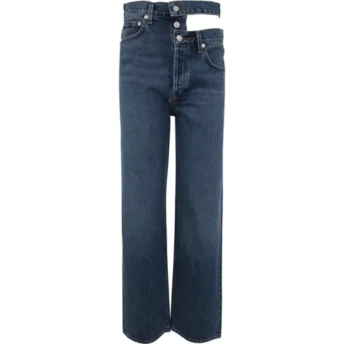 Gerades Jeans , Damen, Größe: W29 - Agolde - Modalova