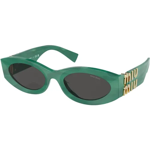 Stylische Sonnenbrille , Damen, Größe: 54 MM - Miu Miu - Modalova