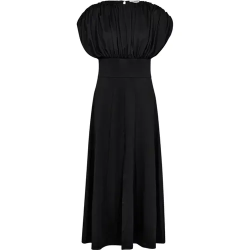 Elegant Cattiacc Dress with Front Split , female, Sizes: S, L, M, XS, XL - Co'Couture - Modalova