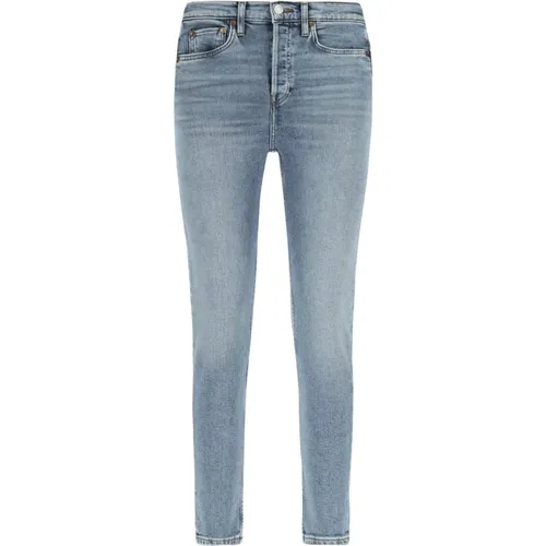 Klassische Skinny Jeans , Damen, Größe: W31 - Re/Done - Modalova