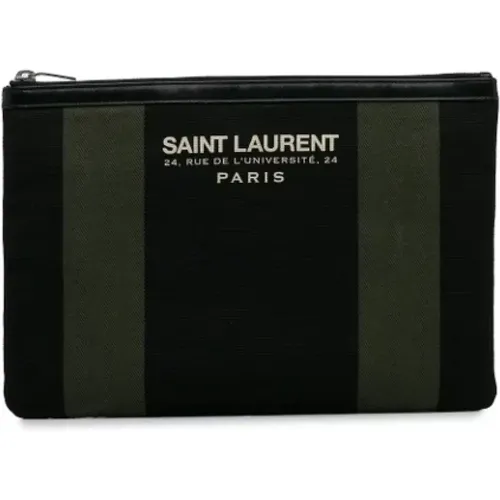 Pre-owned Leder clutches - Yves Saint Laurent Vintage - Modalova