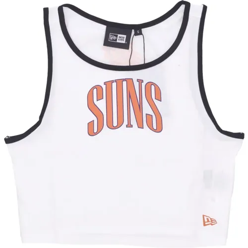 Phoenix Suns Crop Tank Top , Damen, Größe: M - new era - Modalova