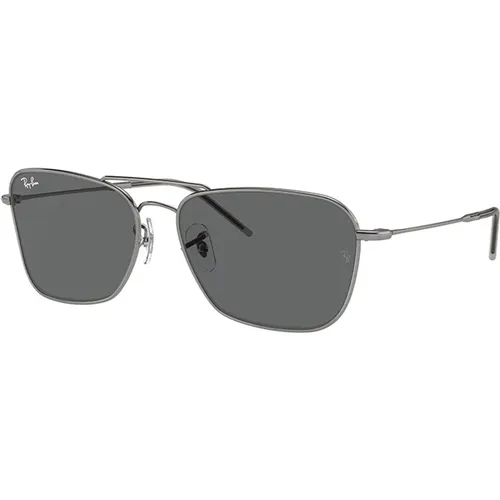 Caravan Reverse Sonnenbrille , unisex, Größe: 58 MM - Ray-Ban - Modalova