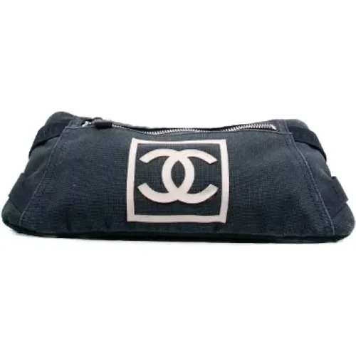 Pre-owned Canvas crossbody-bags , female, Sizes: ONE SIZE - Chanel Vintage - Modalova