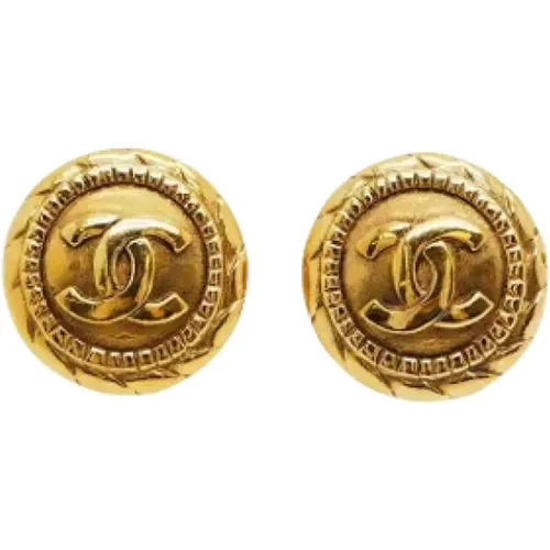 Pre-owned Metal chanel-jewelry , female, Sizes: ONE SIZE - Chanel Vintage - Modalova