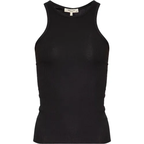 Gestreiftes Top `The Essential` , Damen, Größe: L - Rag & Bone - Modalova