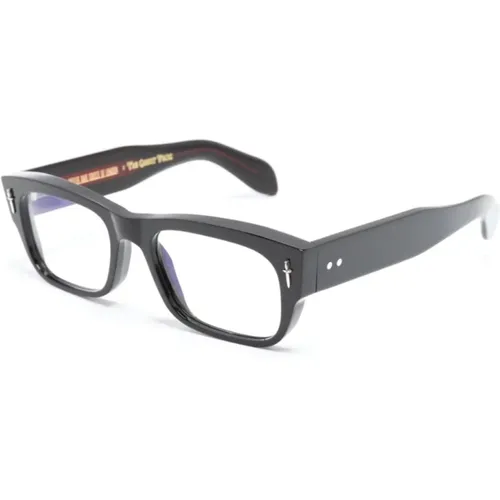 Klassische Schwarze Optische Brille , Herren, Größe: 54 MM - Cutler And Gross - Modalova