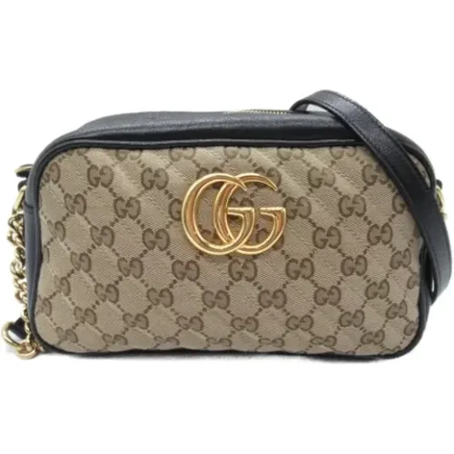 Pre-owned Canvas gucci-bags , female, Sizes: ONE SIZE - Gucci Vintage - Modalova