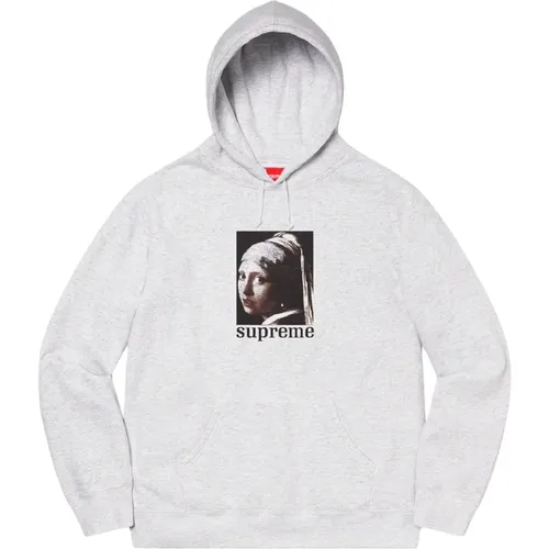 Limitierte Auflage Perlen Hoodie Aschgrau , Herren, Größe: M - Supreme - Modalova