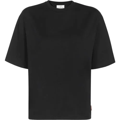 T-Shirt , Damen, Größe: 2XS - Acne Studios - Modalova