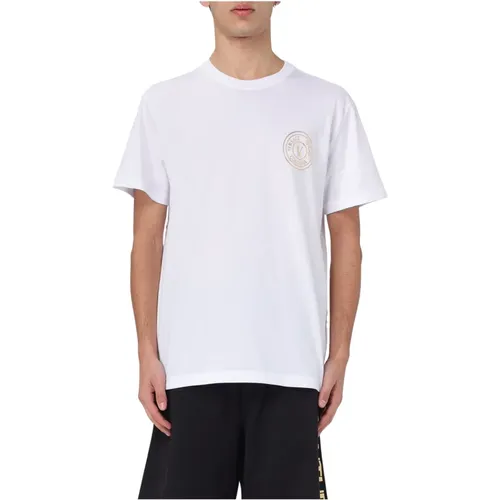 T-Shirts , male, Sizes: L, XL - Versace - Modalova