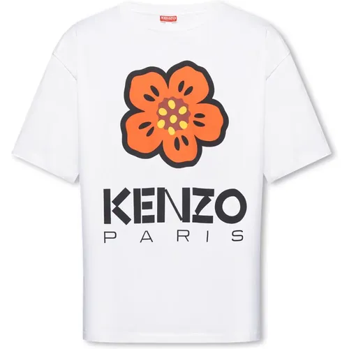 Baumwoll-T-Shirt , Herren, Größe: 2XL - Kenzo - Modalova