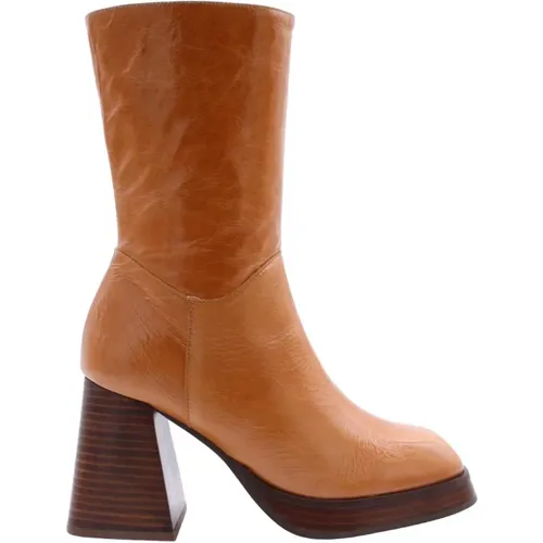Heeled Boots , female, Sizes: 7 UK, 3 UK - Angel Alarcon - Modalova