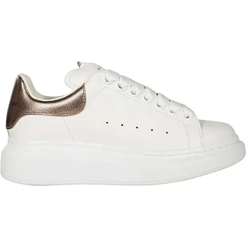 Oversized Sneakers with Perforated Detail , female, Sizes: 4 UK - alexander mcqueen - Modalova