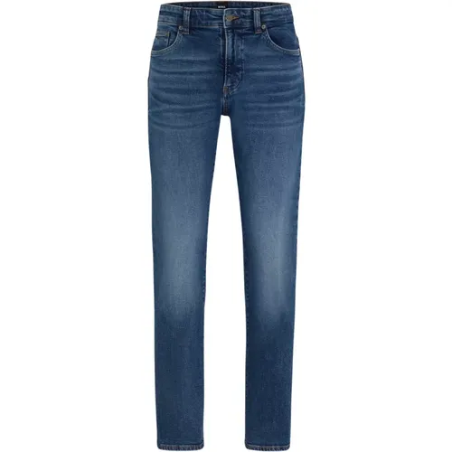 Lässige Straight Cut Jeans , Herren, Größe: W38 - Hugo Boss - Modalova