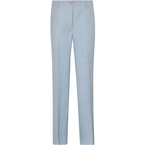 Women's Clothing Trousers Azzurro Polvere Ss24 , female, Sizes: L, M, XS, S - P.a.r.o.s.h. - Modalova