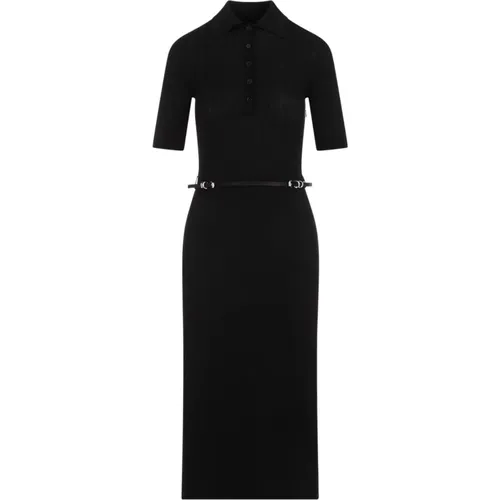 Wool Polo Dress , female, Sizes: S - Givenchy - Modalova