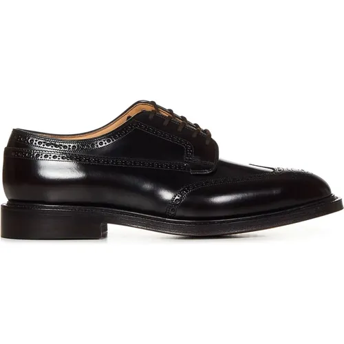 Brogue Lace-Up Derby Schuhe,Braune Brogue Lace-Up Derby Schuhe - Church's - Modalova