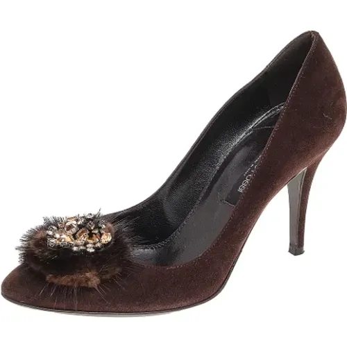 Pre-owned Wildleder heels , Damen, Größe: 36 1/2 EU - Sergio Rossi Pre-owned - Modalova