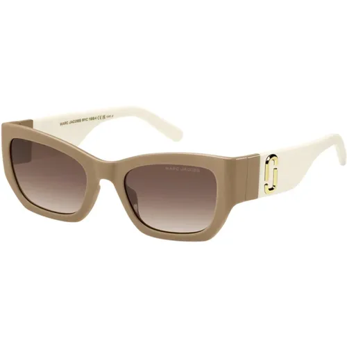 Stylish Sunglasses Inspired by Camera Bag , unisex, Sizes: 53 MM - Marc Jacobs - Modalova