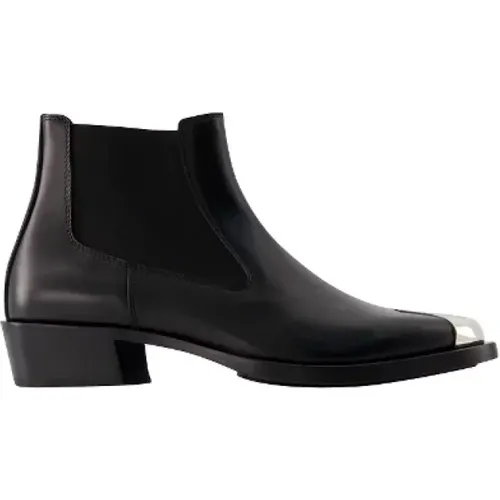 Pre-owned Leder boots - Alexander McQueen Pre-owned - Modalova