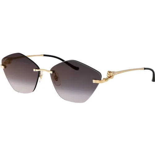 Stylish Sunglasses Ct0429S , female, Sizes: 61 MM - Cartier - Modalova
