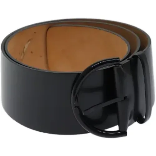 Pre-owned Leather belts , female, Sizes: ONE SIZE - Louis Vuitton Vintage - Modalova