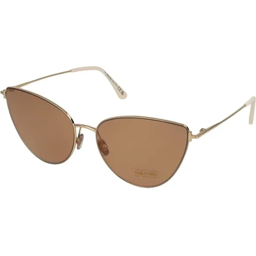 Stylische Sonnenbrille Ft1005 , Damen, Größe: 62 MM - Tom Ford - Modalova