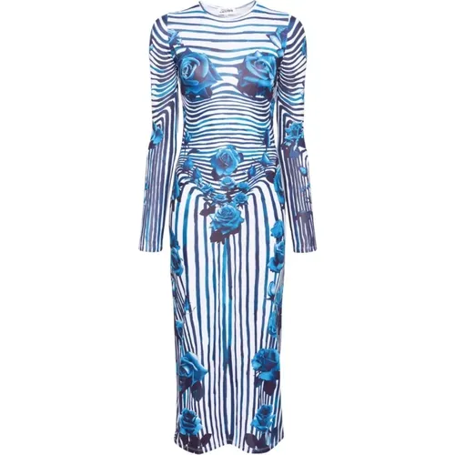 Dresses Blue , female, Sizes: M - Jean Paul Gaultier - Modalova