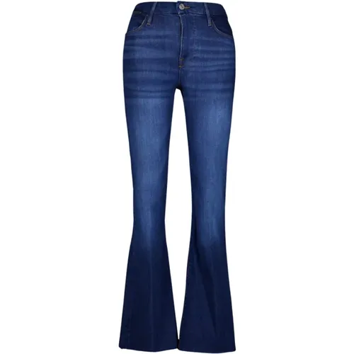 Le Easy Flared Jeans , female, Sizes: W25, W29, W28 - Frame - Modalova