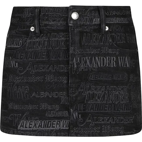 Bestickter Minirock Alexander Wang - alexander wang - Modalova