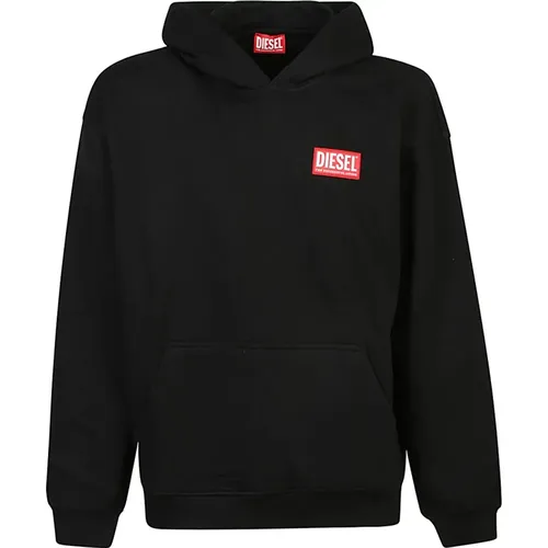 Schwarze Pullover Kollektion , Herren, Größe: M - Diesel - Modalova